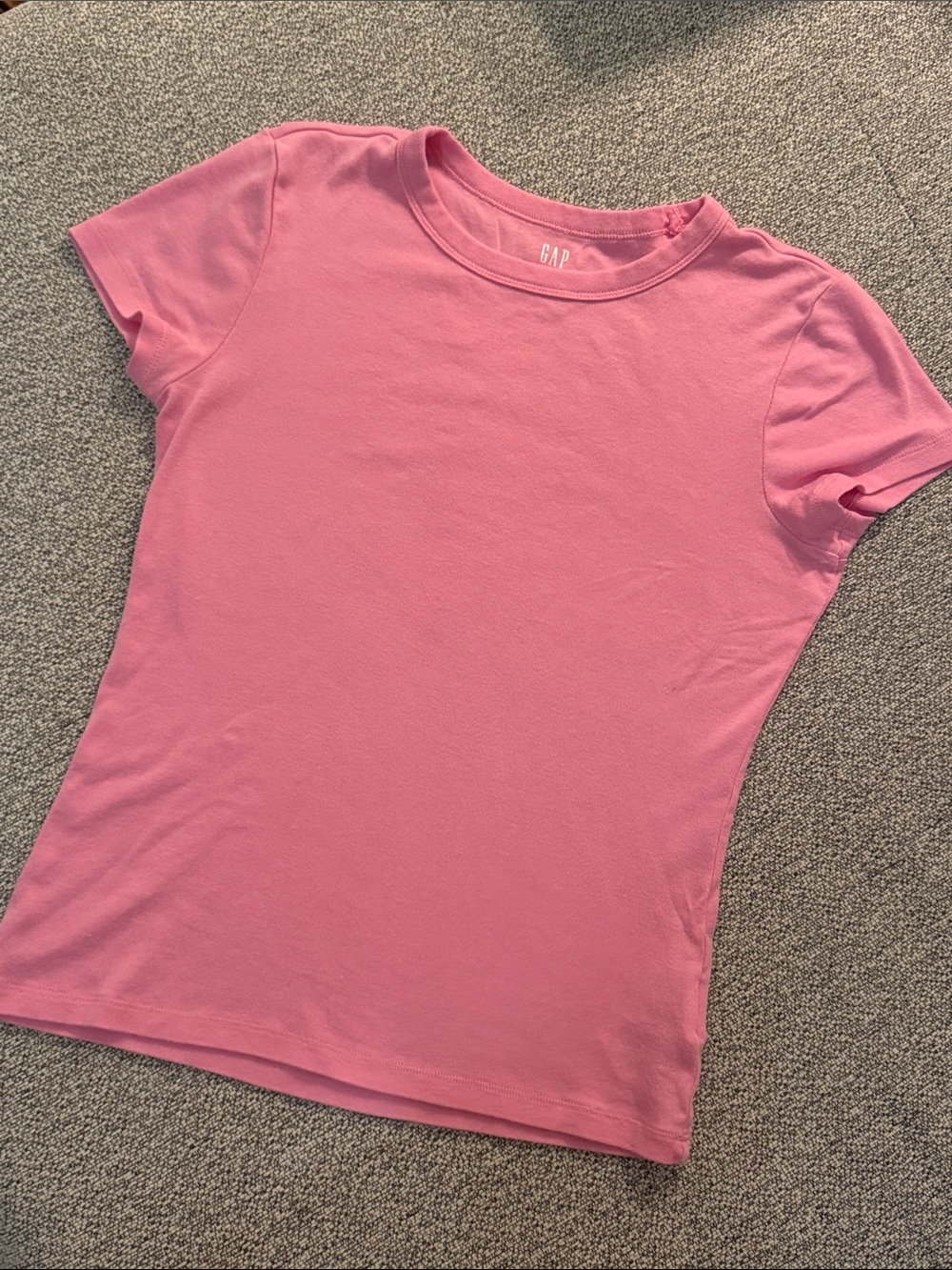 GAP Pink Short Sleeve Crewneck Tee